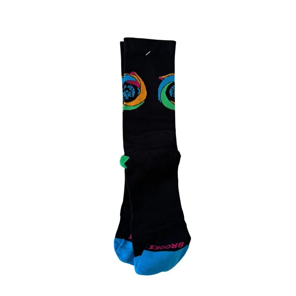 Brooks Tempo Knit Crew Run Socks NWT Size L/XL  Mens 9-13  WMNS 10-14